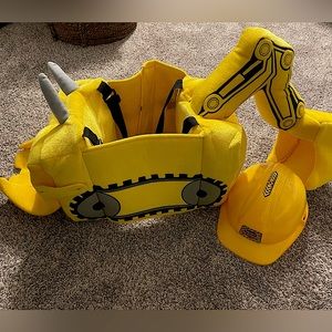 Excavator Construction Toddler Halloween Costume